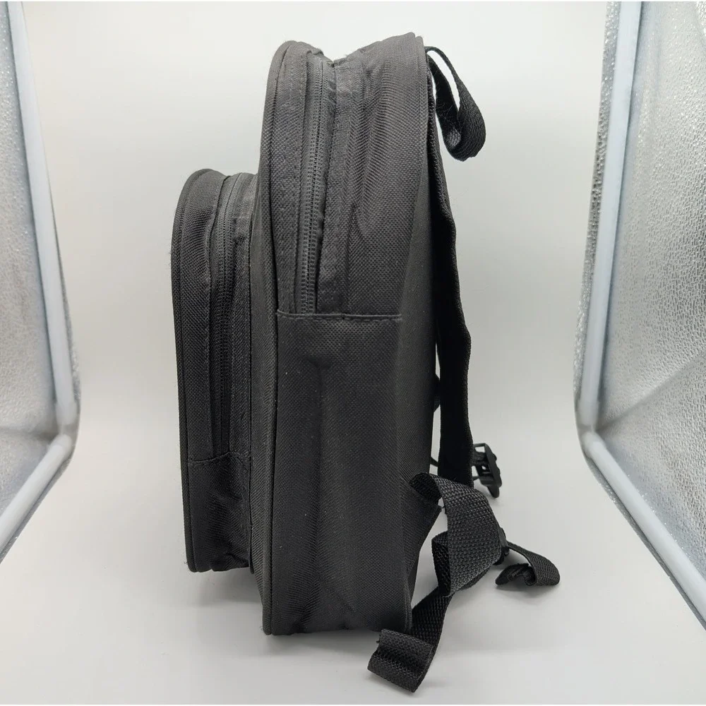 University of Miami Mini Backpack UM Hurricanes Black Logo 12